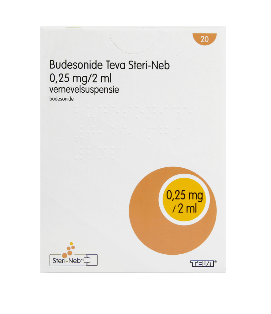 Budesonide Teva Steri-Neb Verns 0,125mg/ml Amp 2ml