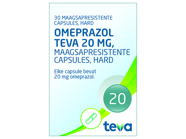 Omeprazol Teva Capsule Msr 20mg