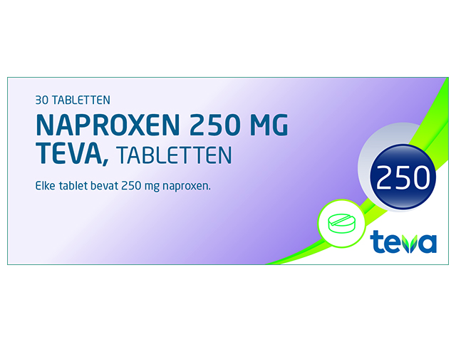 Naproxen Teva Tablet 250mg