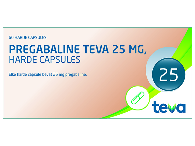 Pregabaline Teva Capsule  25mg