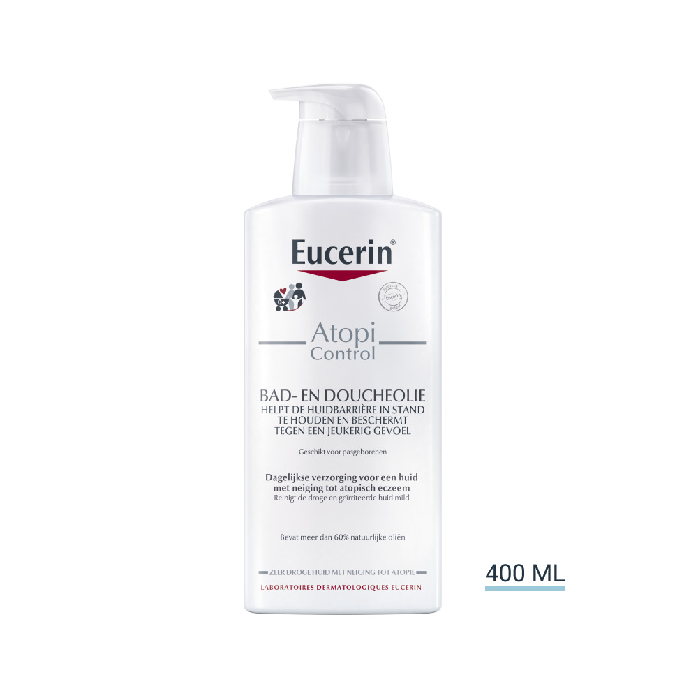 Eucerin Atopicontrol Bad en Douche Olie
