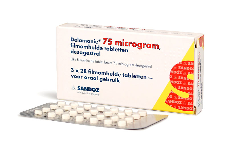 Product Delamonie Tablet Filmomhuld 75mcg