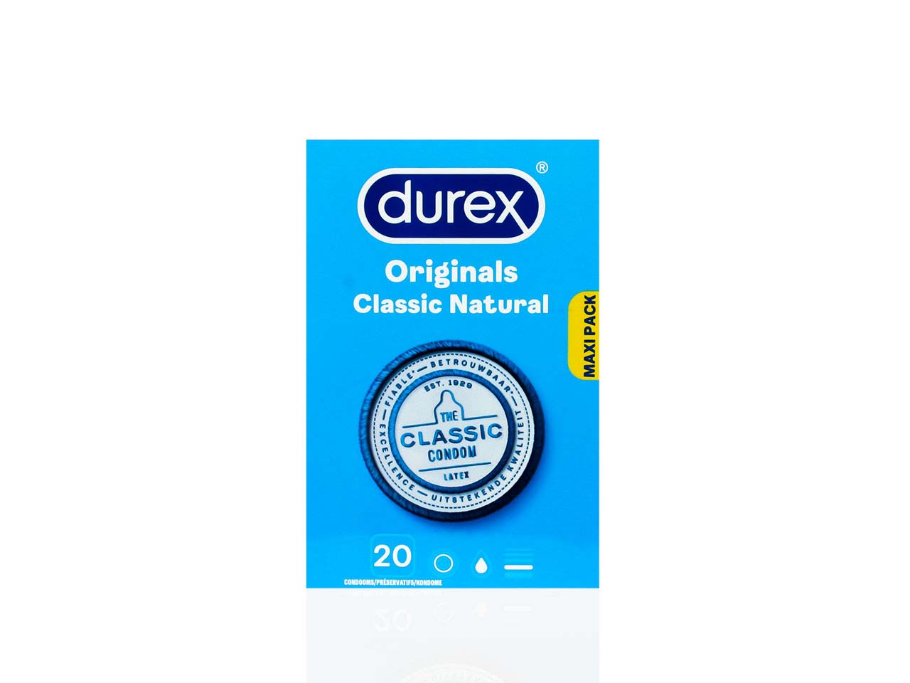 Product Durex Condoom Classic Natural