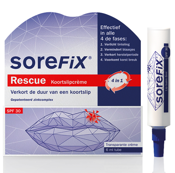 Sorefix Koortslipcreme Rescue
