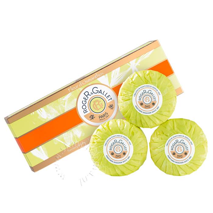 Roger & Gallet Fleur D'Osmanthus Zeep Coffret (3 X 100 Gr)