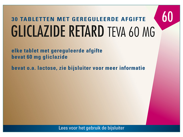 Gliclazide Teva Retard Tablet Mga 60mg