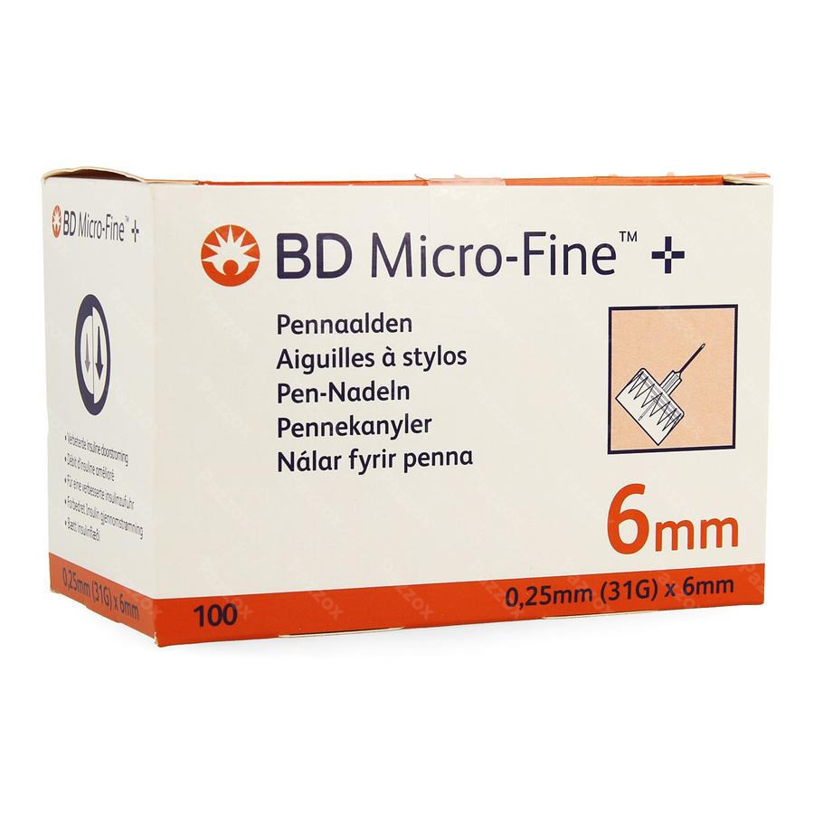 B-D Microfine + Pennaald 6mm 31g