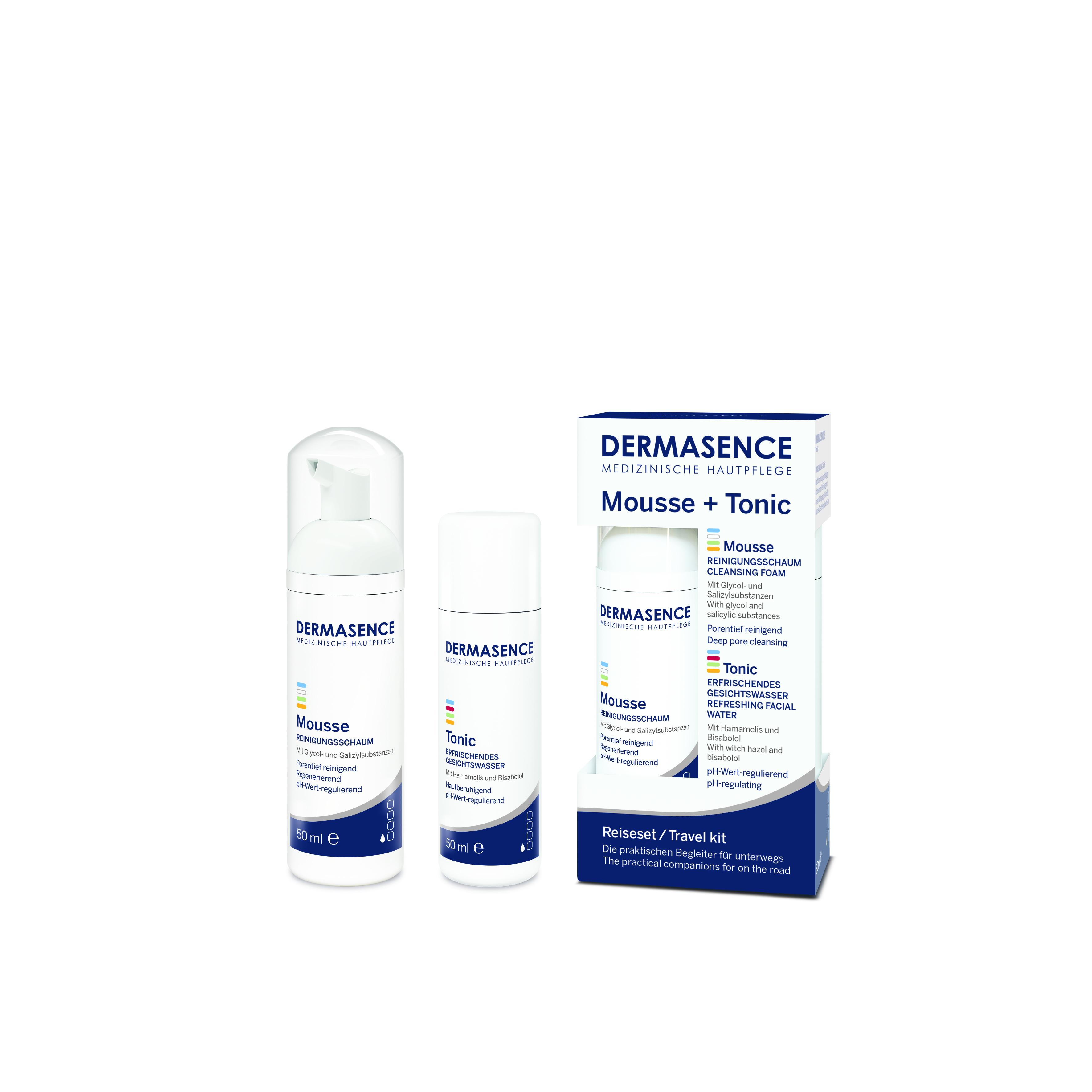 Dermasence Travel Kit (Mousse+Tonic)