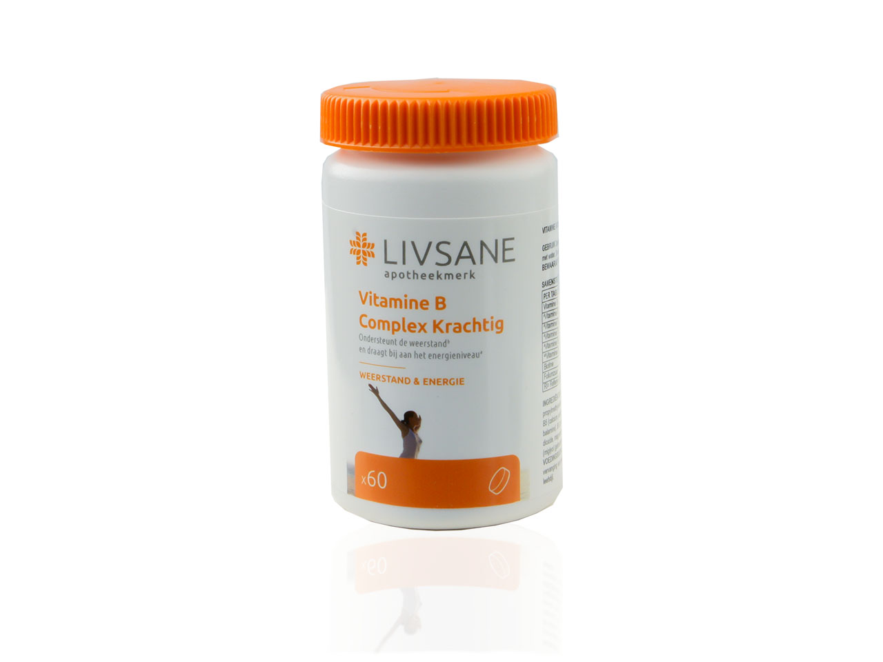 Vitamine B Complex Krachtig Livsane Tablet 60st Brocacef (supplies