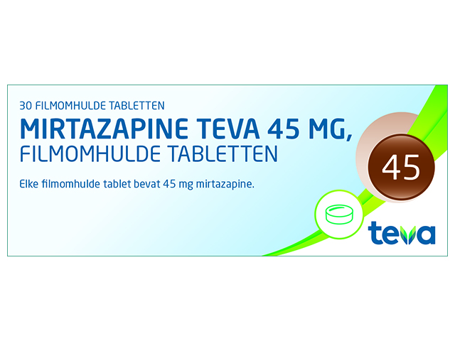 Mirtazapine Teva Tablet 45mg