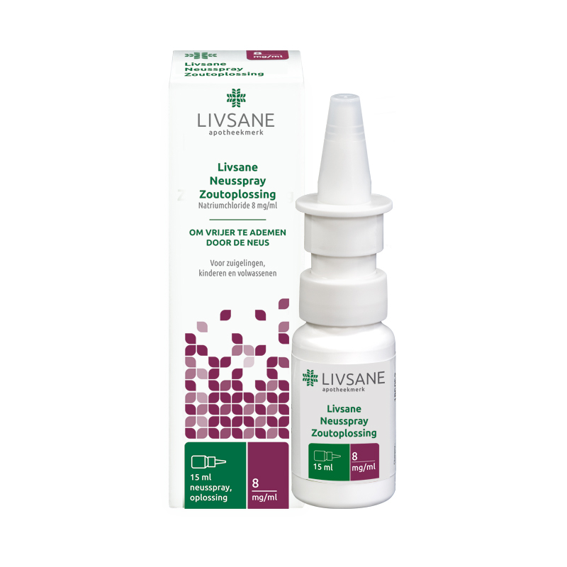 Zoutoplossing Neusspray 8mg/ml Livsane