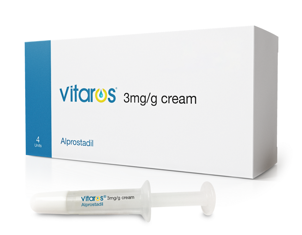 Vitaros 300mcg/100mg (3mg/G) Creme In Applicator