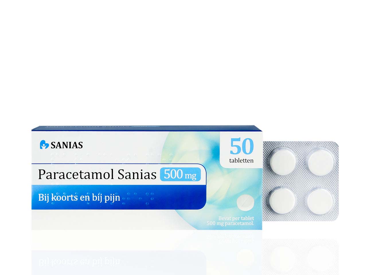 Paracetamol Sanias Tablet 500mg