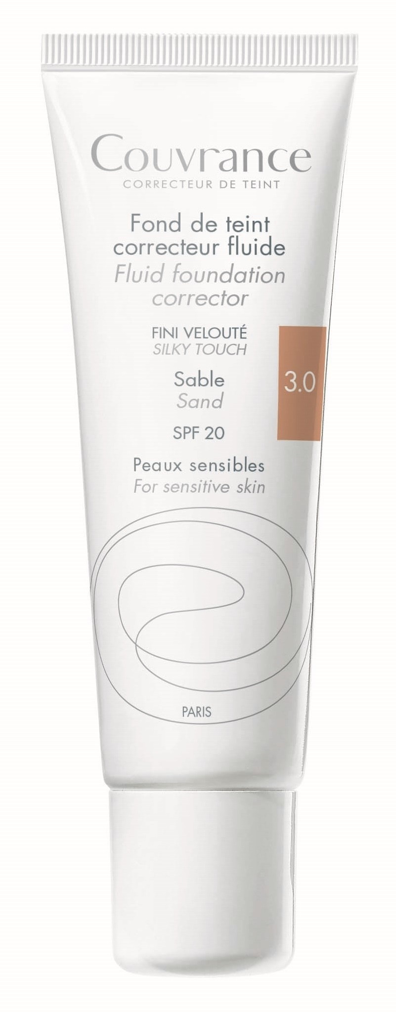 Avène Couvrance Flüssige Foundation Sable Nr 3 (30ml)