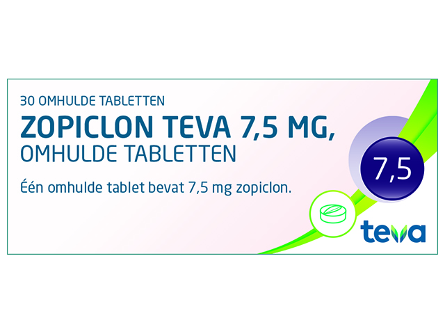 Zopiclon Teva Tablet 7,5mg