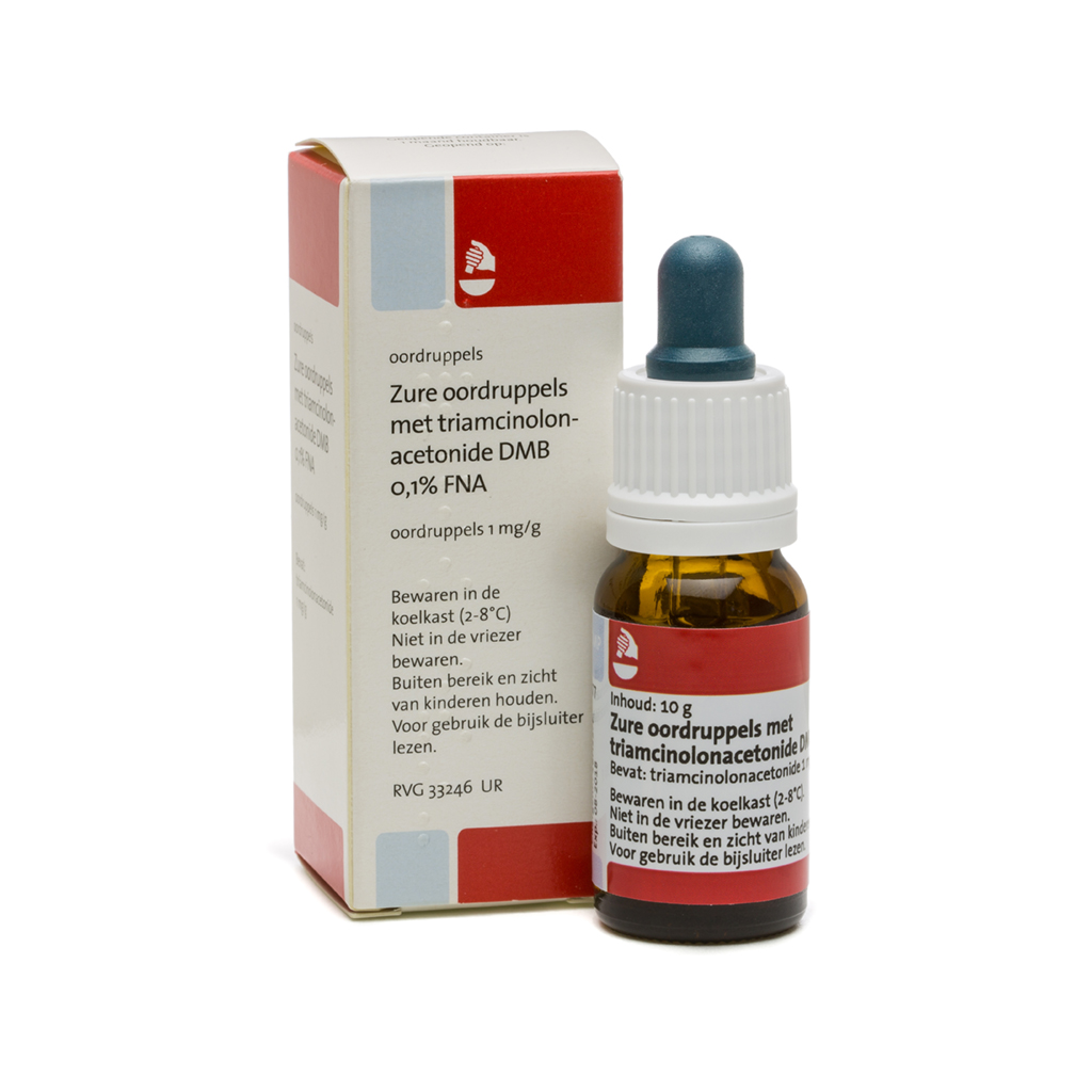 Zure Oordruppels M Tca Dmb 0,1% Fna Oordr 1mg/G