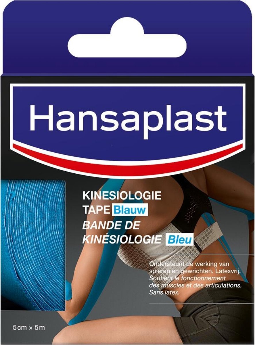 Hansaplast Kinesiologie Tape Blauw
