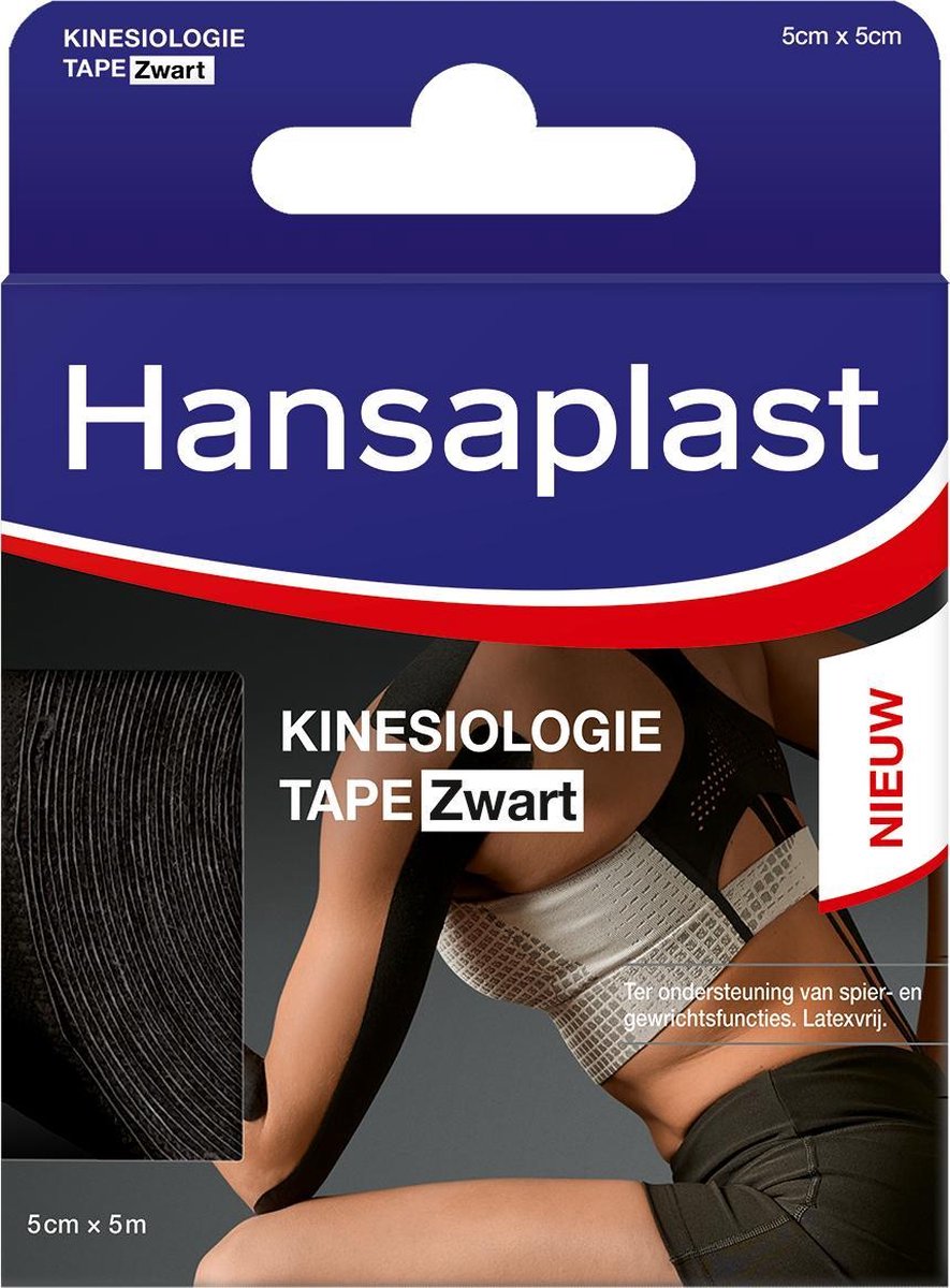 Hansaplast Kinesiologie Tape Zwart