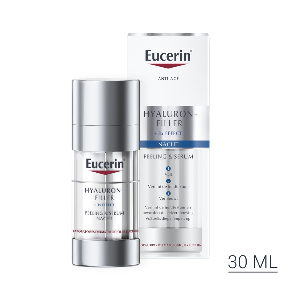 Eucerin Hyaluron-Filler Peeling & Serum Nacht 2x15ml