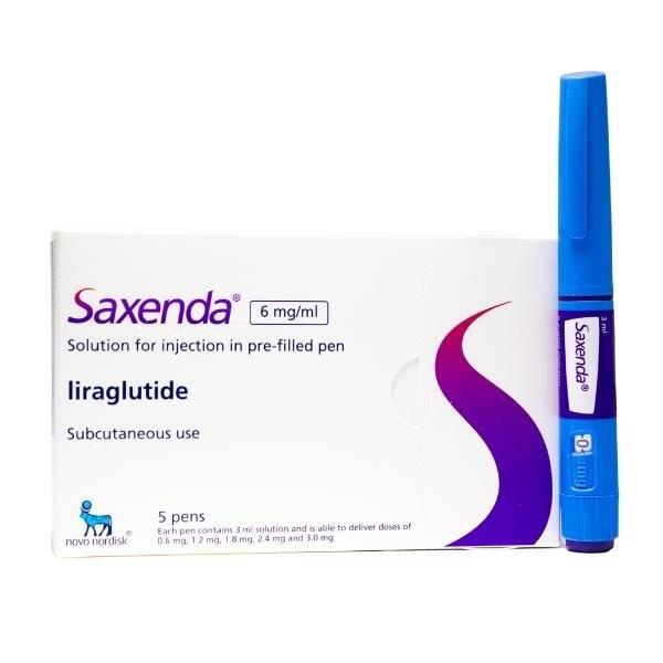 Saxenda Injvlst 6mg/ml Pen 3ml Incl. Koelbox