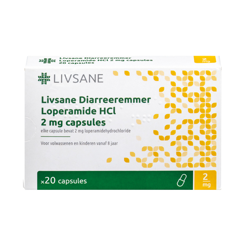 Livsane Diarreeremmer Loperamide Hcl Capsule 2mg