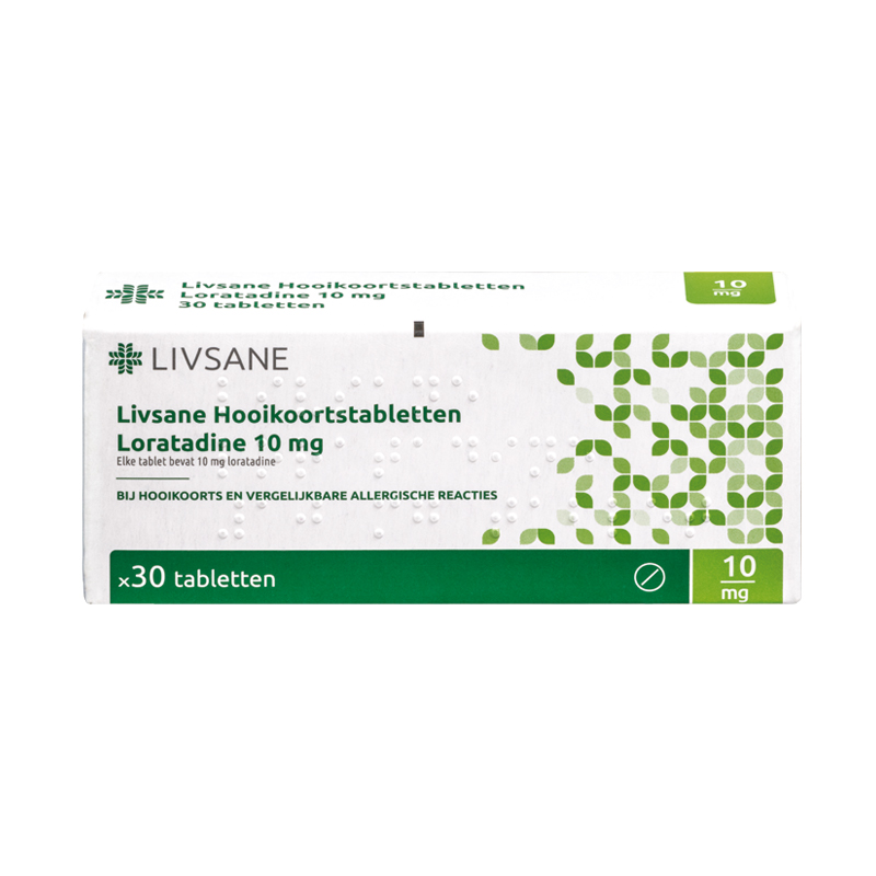 Livsane Hooikoortstablet Loratadine Tablet 10mg