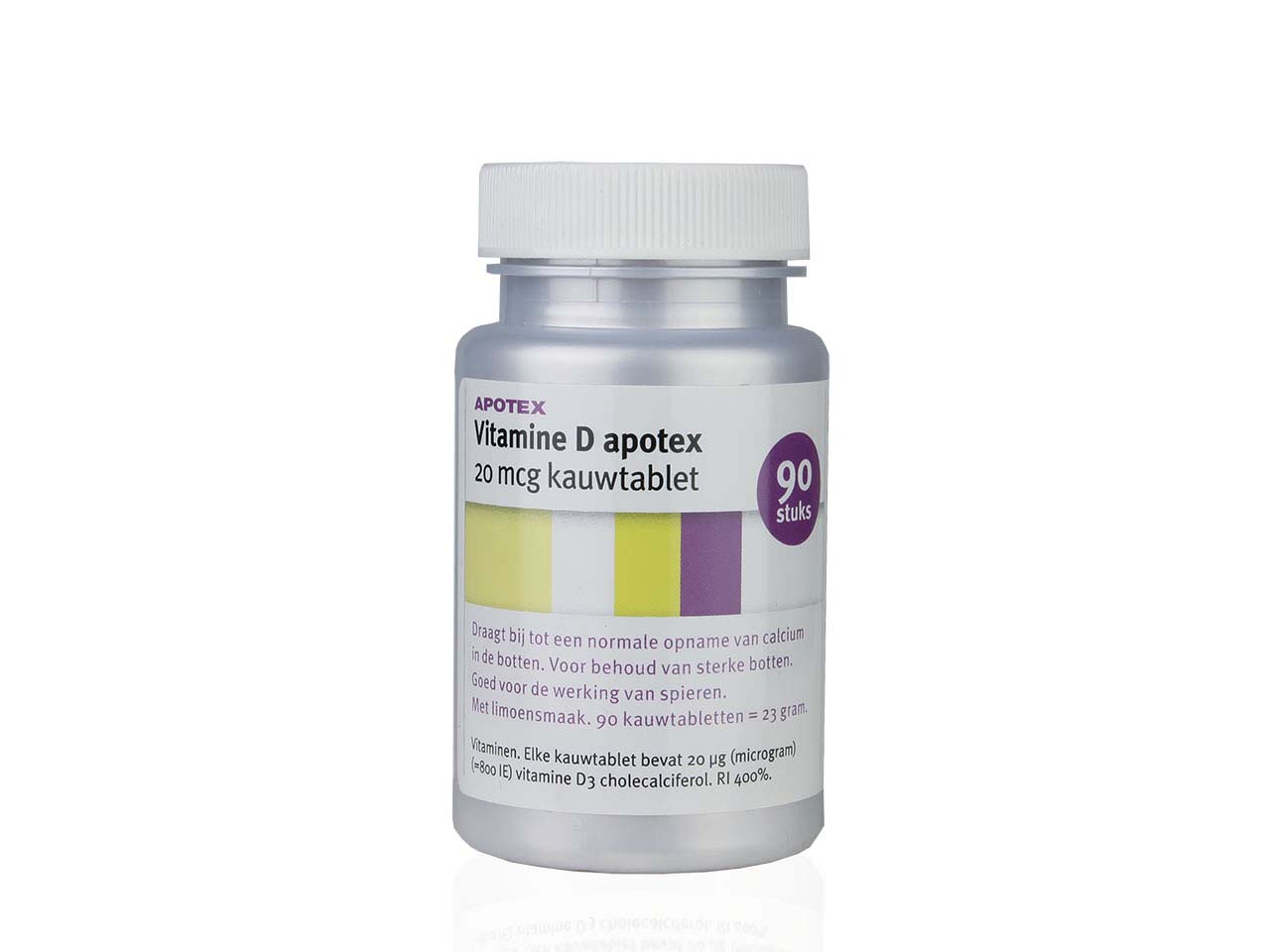Vitamine D Sanias Kauwtablet 20mcg
