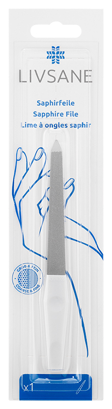 Nagelvijl Saffier Livsane