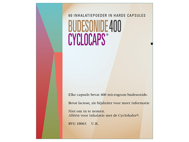 Budesonide Cyclocaps Inhalpdr 400mcg