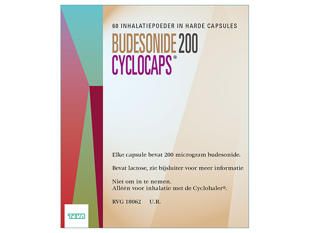 Budesonide Cyclocaps Inhalpdr 200mcg
