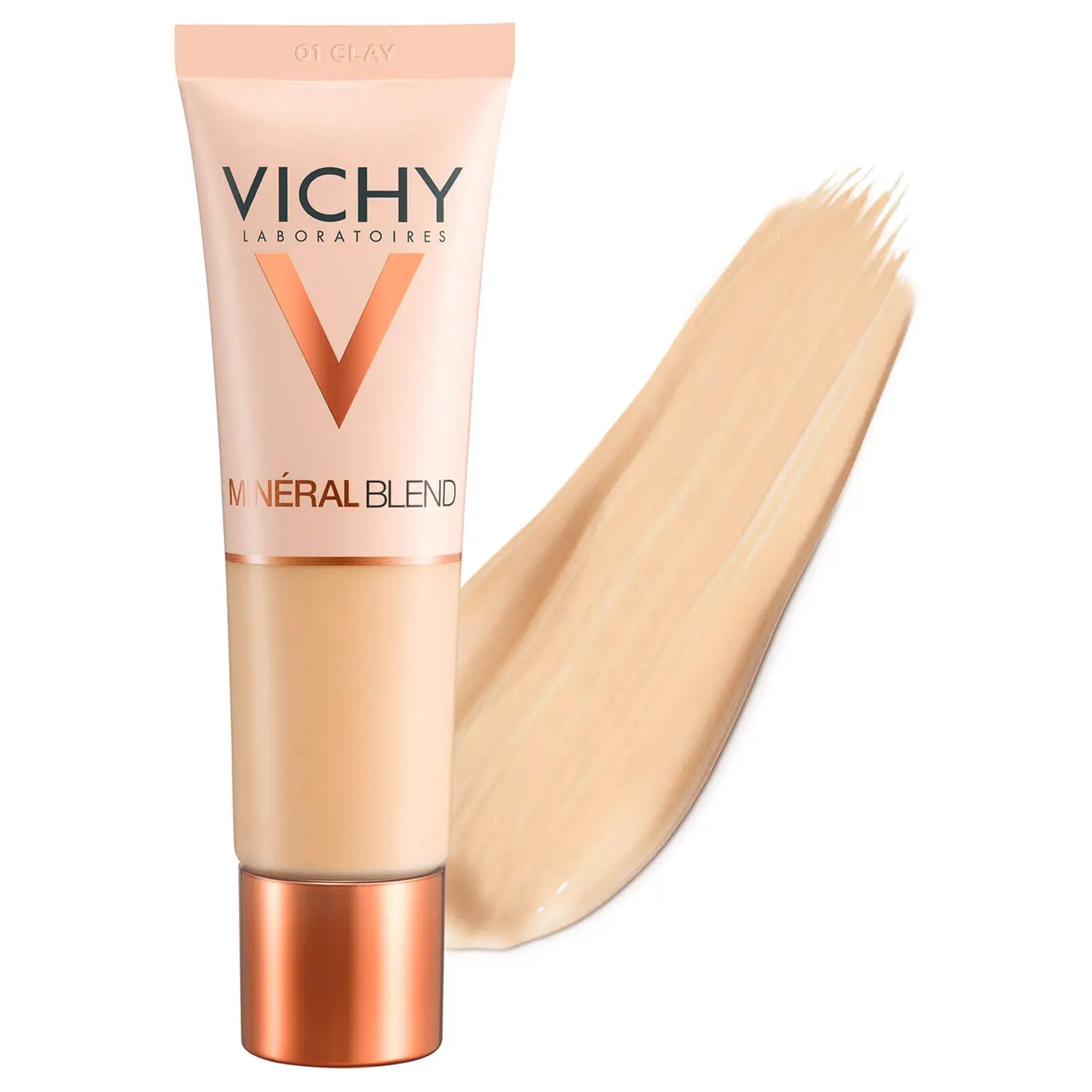 Vichy Minéralblend Foundation 01 Clay