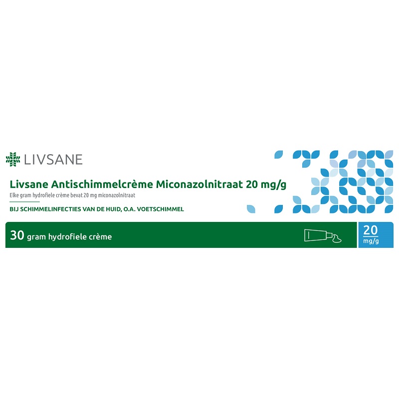 Livsane Antischimmelcreme Miconazolnitr Cr 20mg/G