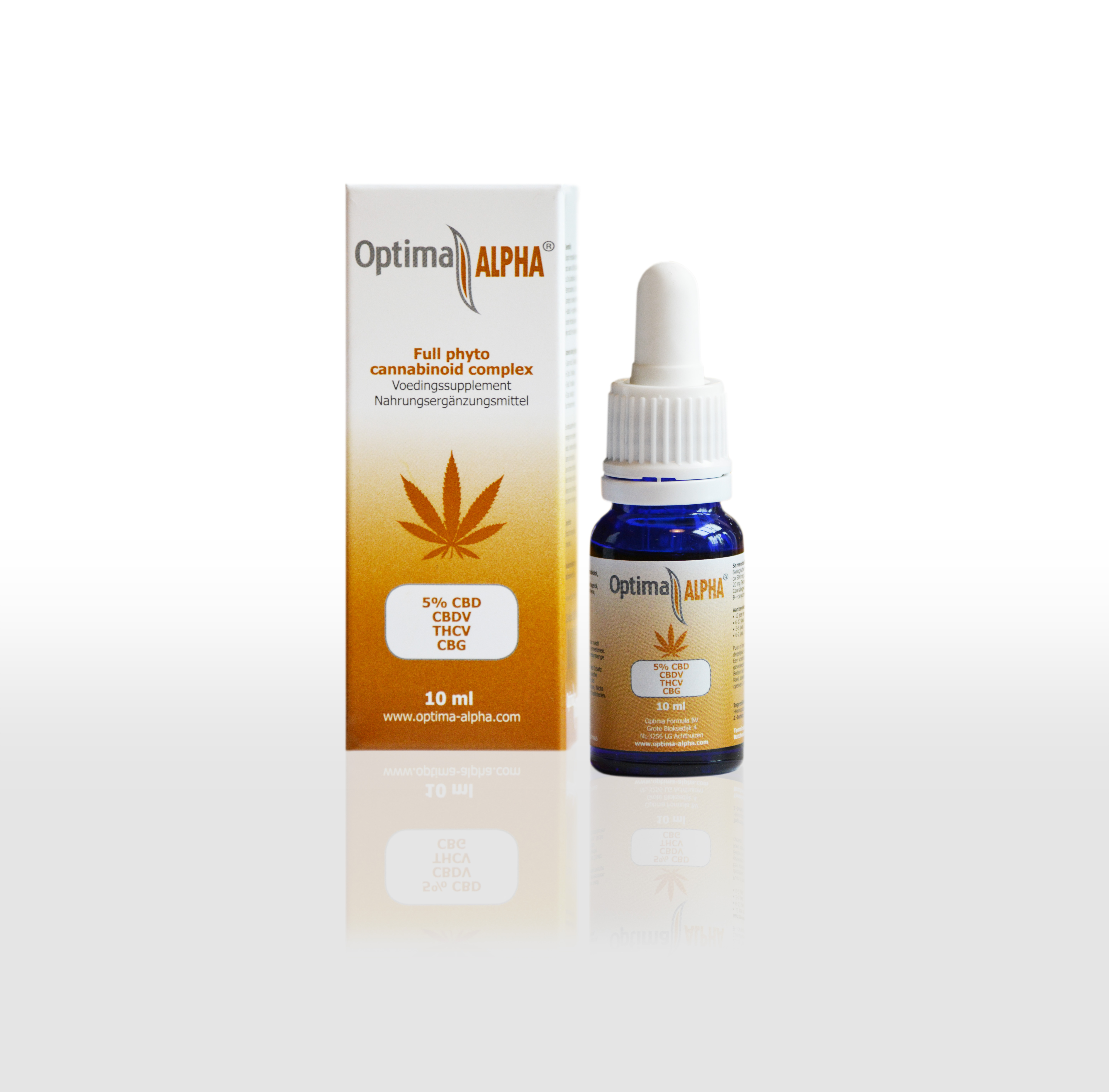Optima | Alpha Cbd Complex 5% Cannabinoïde Complex