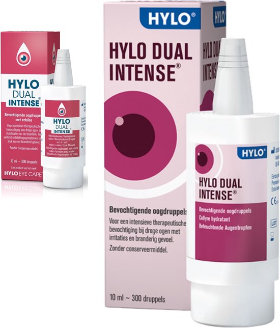 Hylo Dual Intense Oogdruppels 2mg/ml Flacon 10ml