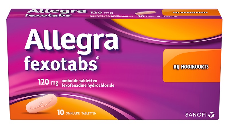 Allegra Fexotabs Tablet Omhuld 120mg
