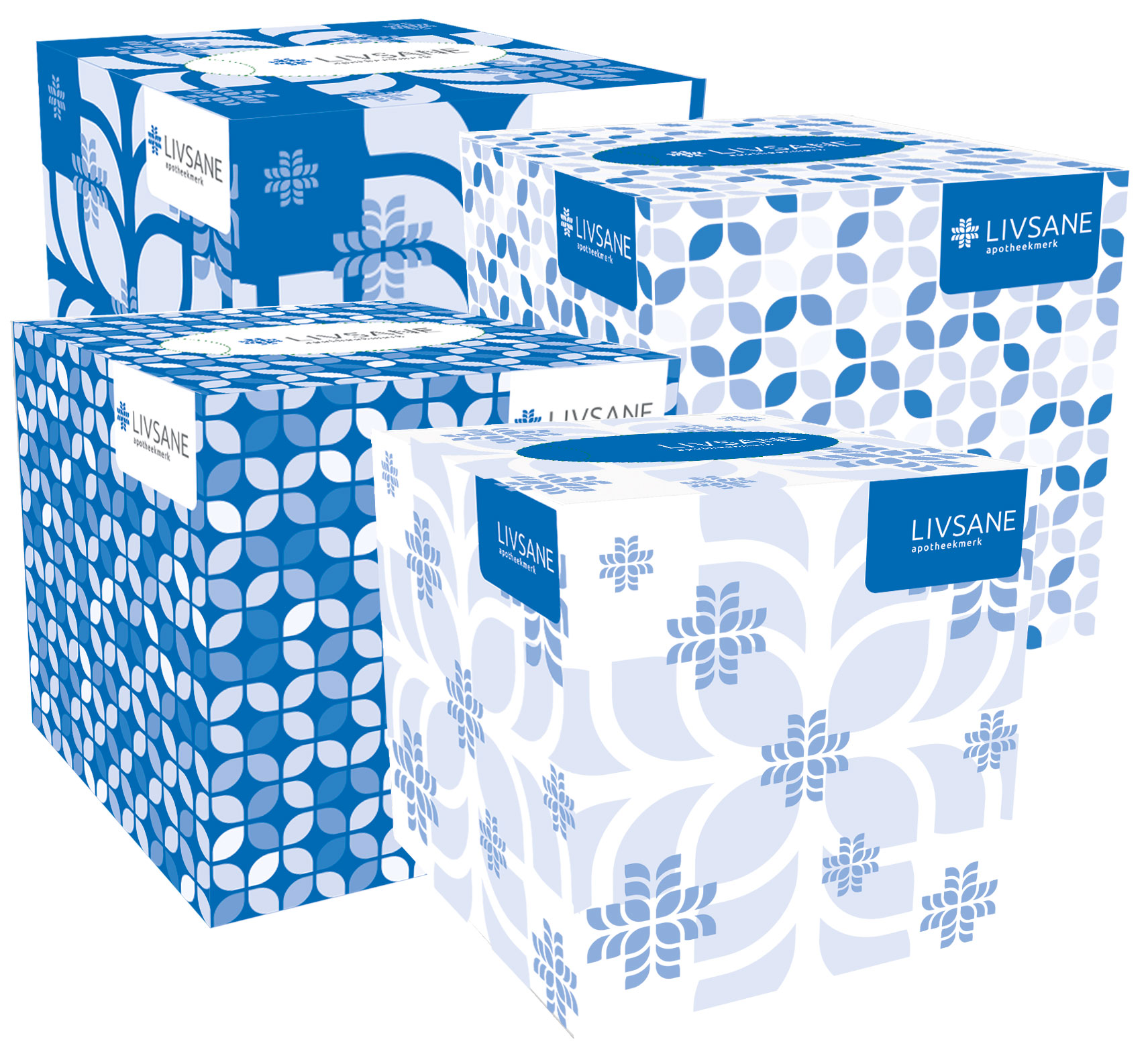 Tissues Livsane Soft 3-Laags Assorti