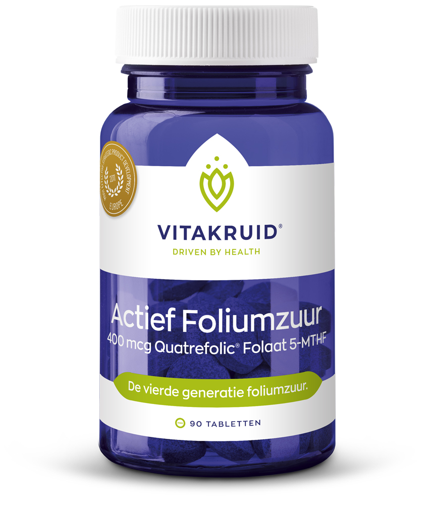 Actief Foliumzuur Vitakruid Tablet 400mcg