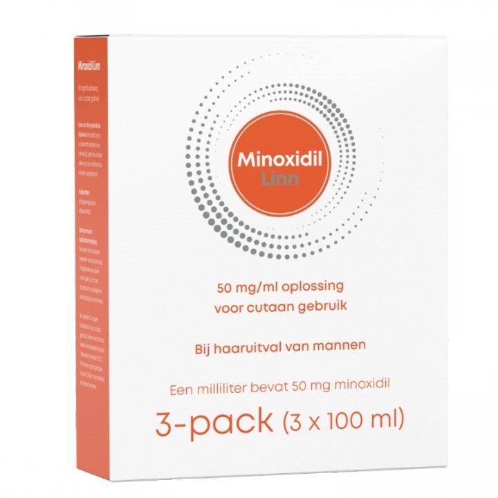 Minoxidil Linn Oplossing V Cutaan Gebruik 50mg/ml