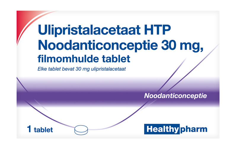 Ulipristal Noodanticonceptie Htp Tablet 30mg