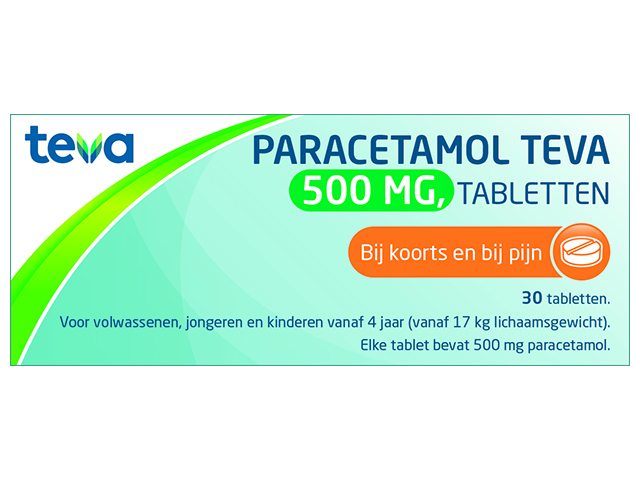 Paracetamol Teva Tablet 500mg
