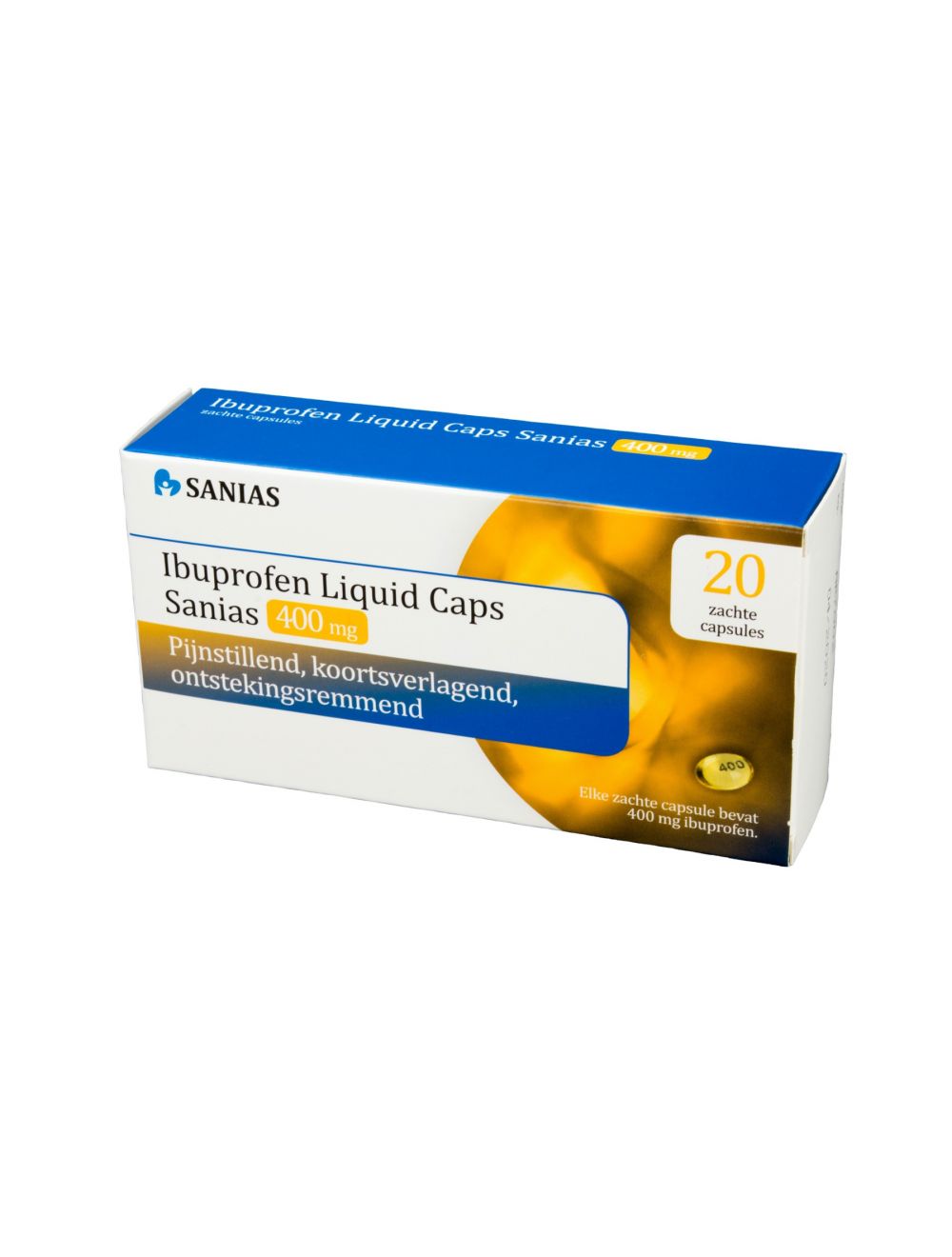 Ibuprofen Sanias Liquid Capsule 400mg