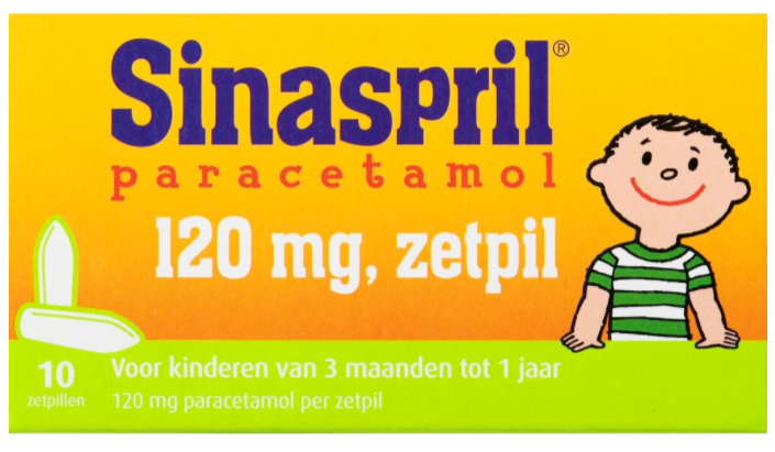 Sinaspril Paracetamol Zetpil 120mg