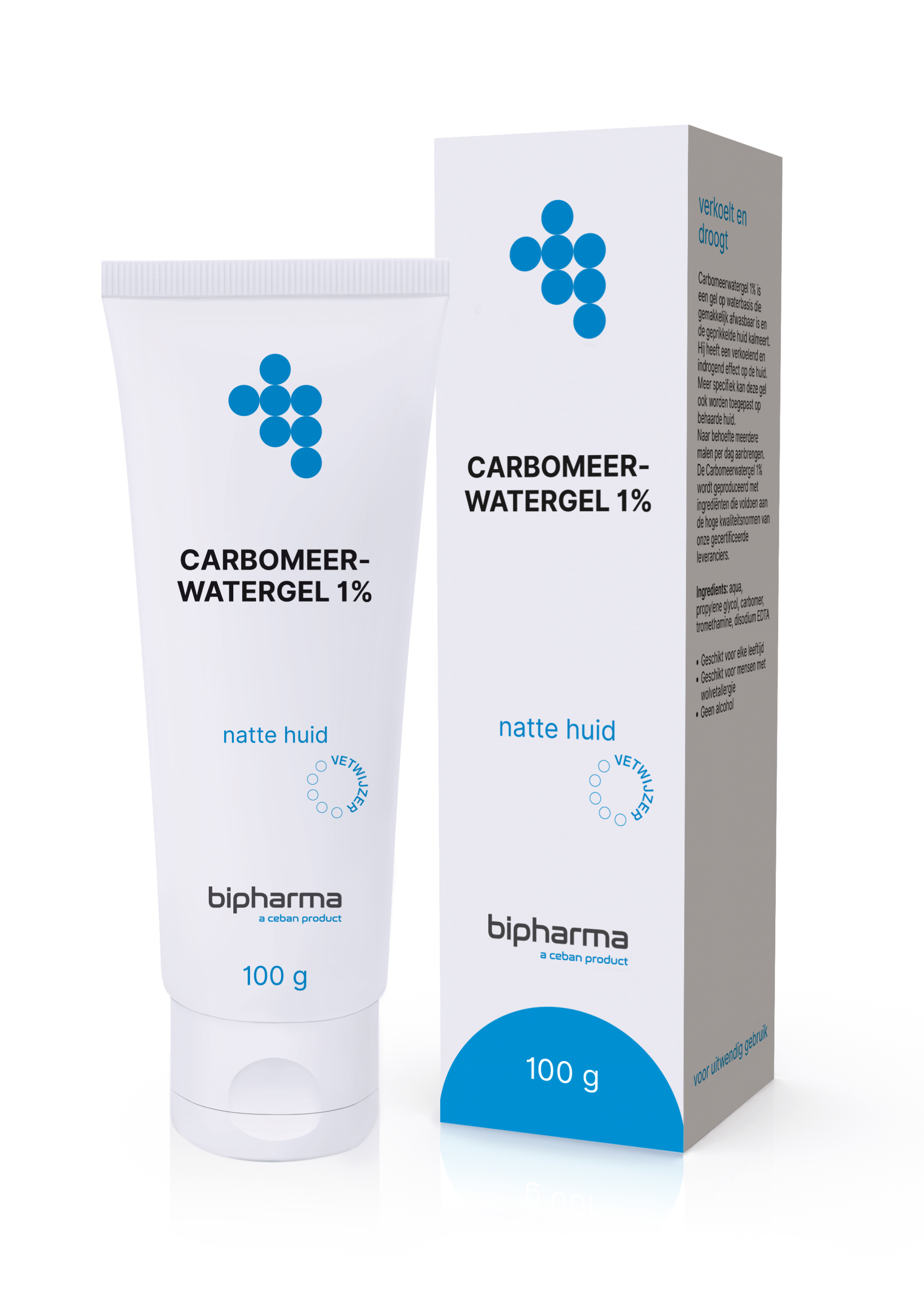 Bipharma | Carbomeerwatergel 1% + Doos