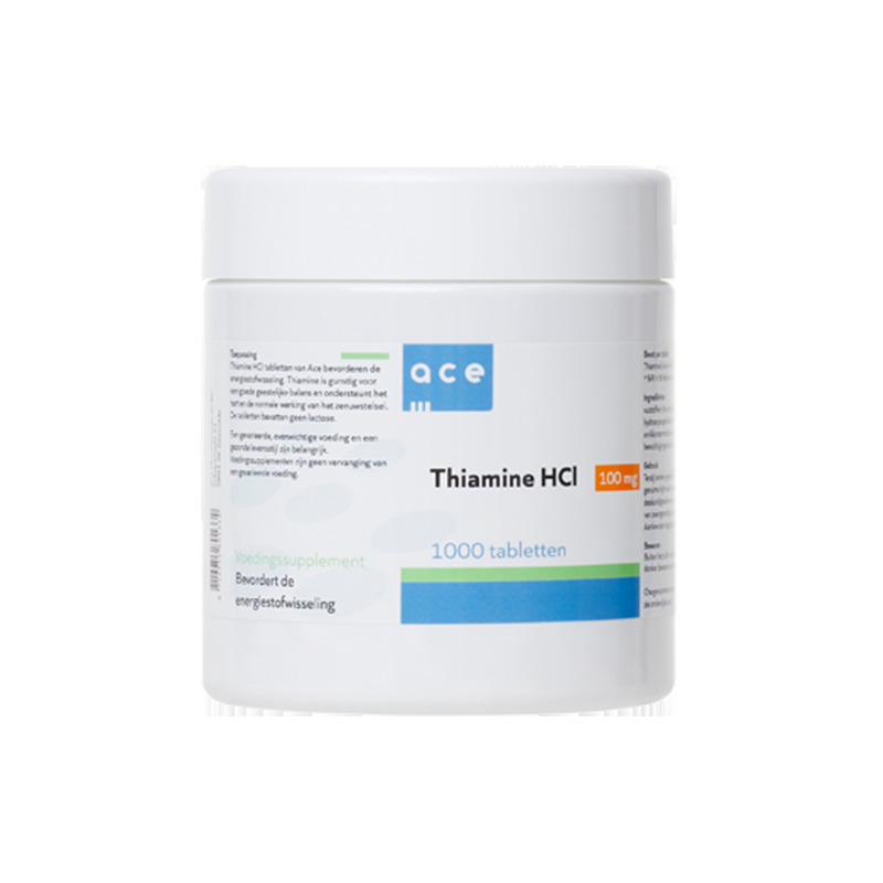 Thiamine Hcl Tablet 100mg Ace