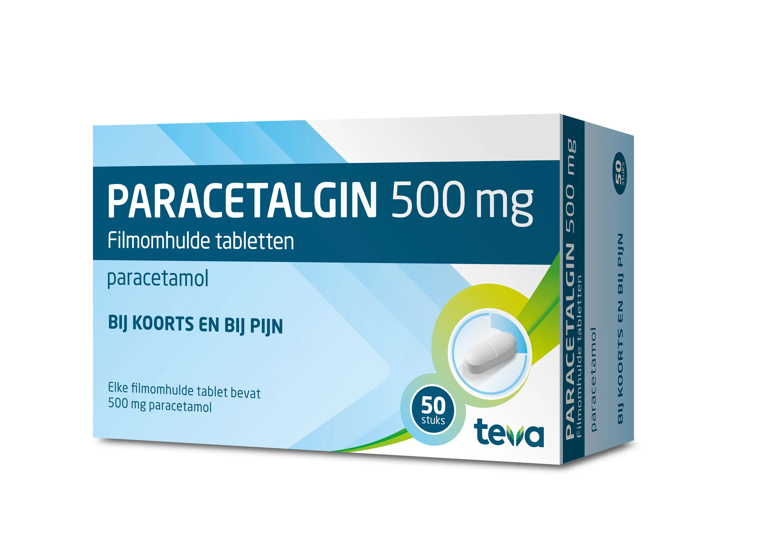 Paracetalgin Tablet Filmomhuld 500mg