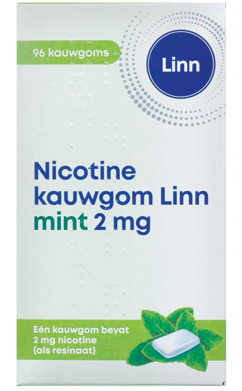 Nicotine Linn Kauwgom Mint 2mg