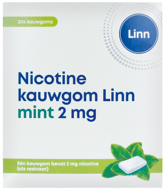 Nicotine Linn Kauwgom Mint 2mg