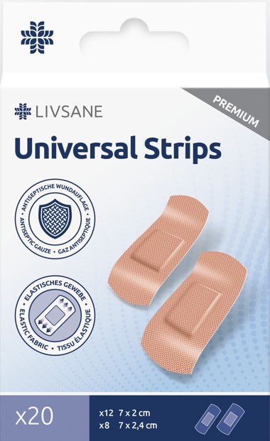 Pleister Livsane Premium Universeel Strip