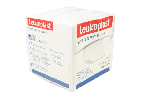 Leukoplast Compress Non-Woven 10x10cm 4ply