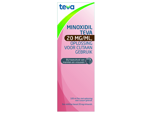 Product Minoxidil Teva Oplossing V Cutaan Gebruik 20mg/ml